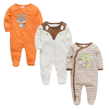 Load image into Gallery viewer, 3 pcs/lot Baby Long SleeveSoft Cotton Boys Clothes - smilybee