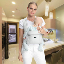 Load image into Gallery viewer, Baby Carrier Natural Cotton Ergonomic Baby Carrier Backpack Carrier Kangaroo Baby Sling Easy Wearing Newborn Infant Toddler - smilybee