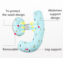 Load image into Gallery viewer, Multifunction Pregnancy Body Pillow H-Shaped Cotton - smilybee