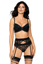 Load image into Gallery viewer, Roza Lagerta Suspender Belt Black