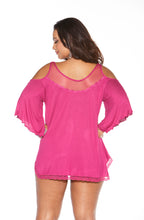 Load image into Gallery viewer, Shirley of Hollywood X3257 Sleepshirt Magenta