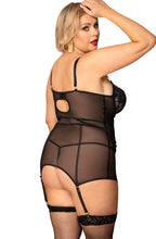 Load image into Gallery viewer, YesX YX955Q Black Chemise