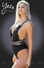 Load image into Gallery viewer, YesX YX981 One Piece Swimsuit Black