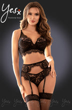 Load image into Gallery viewer, YesX YX987 Lingerie Set Black