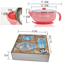 Load image into Gallery viewer, Stainless Steel Baby Feeding set As Gift Box - smilybee