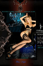 Load image into Gallery viewer, Ballerina 451 Hold Ups Black
