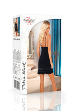 Load image into Gallery viewer, Beauty Night BN6480 Petra Chemise Set Black