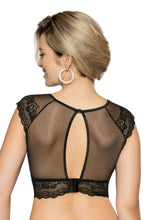Load image into Gallery viewer, Roza Ellba Black Top