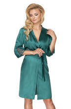 Load image into Gallery viewer, Irall Emerald Dressing Gown Green
