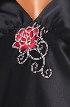 Load image into Gallery viewer, Irall Dakota Nightdress Black