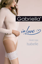 Load image into Gallery viewer, Gabriella Isabelle Hold Ups Natural/Blue