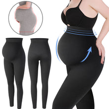 Load image into Gallery viewer, Maternity Leggings High Waist Pregnant Belly Support