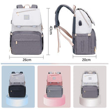 Load image into Gallery viewer, 2021 Design Maternity Backpack with USB interface - smilybee