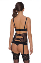 Load image into Gallery viewer, Roza Ambre Push Up Bra Black
