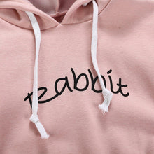 Load image into Gallery viewer, Baby Toddler Girl Rabbit Letter Pullover Bodysuit - smilybee
