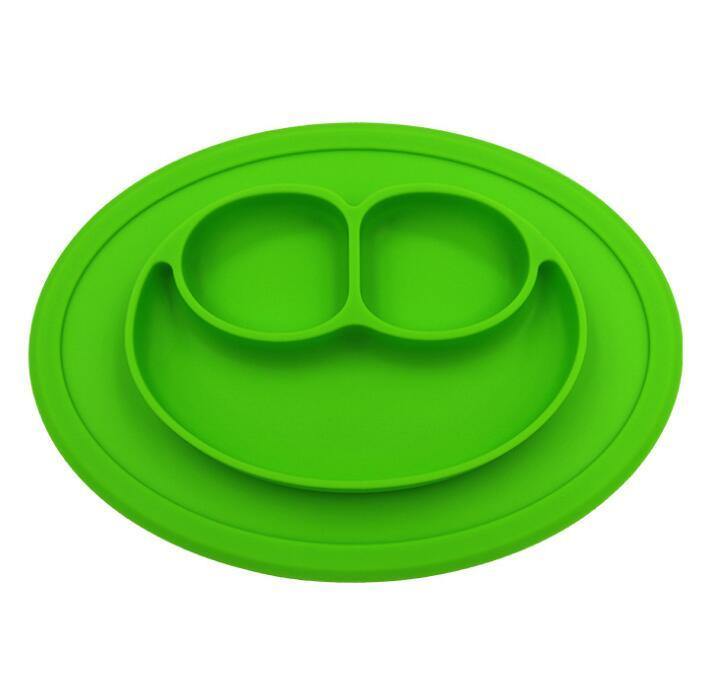 Silicone Material Baby Dining Plate - smilybee