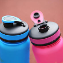 Load image into Gallery viewer, Water Bottles 650ml 1000ml Capacity Drinking Water Portable Plastic Protein Shaker My Sport Drink Bottle - smilybee
