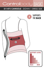 Load image into Gallery viewer, Control Body 211475 Shaping Camisole Nero
