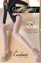 Load image into Gallery viewer, Gabriella Cashmir Tights Latte
