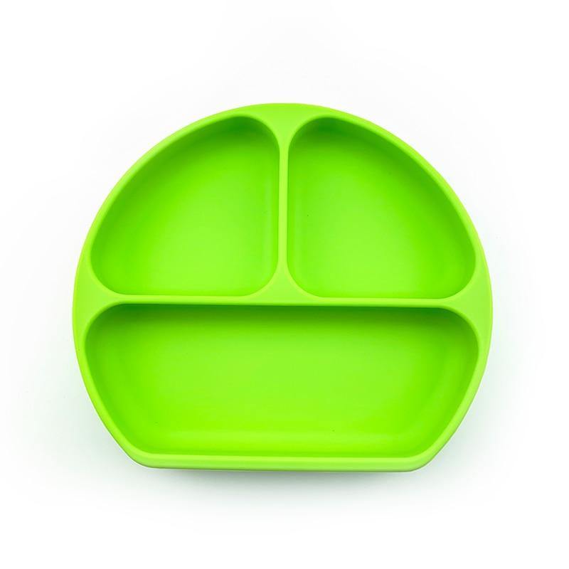 Baby Silicone Bowl Smile Face Plate - smilybee