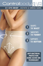 Load image into Gallery viewer, Control Body 311370 High Waist Shaping Brief Skin

