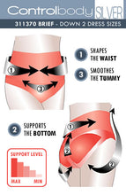 Load image into Gallery viewer, Control Body 311370 High Waist Shaping Brief Skin
