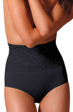 Load image into Gallery viewer, Control Body 311572 Shaping Brief With Screen Print Lace Nero
