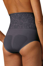 Load image into Gallery viewer, Control Body 311572 Shaping Brief With Screen Print Lace Nero
