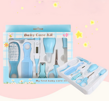 Load image into Gallery viewer, 8 Pcs Newborn Baby Care Cleaning Kit Accessories Set - smilybee
