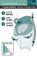 Load image into Gallery viewer, Control Body 410464 Girdle Nero
