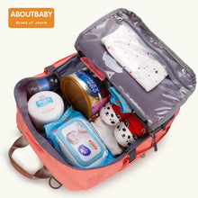 Load image into Gallery viewer, Large Capacity Waterproof Baby Diaper Travel Backpack - smilybee
