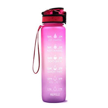 Load image into Gallery viewer, Sport Water Bottles Portable Gym Anti-fall Leak-proof Large Capacity Fitness Kettle Tritan Plastic Drink Bottle BPA Free - smilybee
