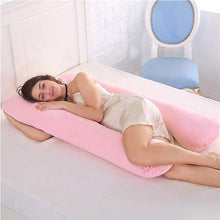 Load image into Gallery viewer, Comfortable Multicolour Full Body Maternity Pillow U-Shaped - smilybee
