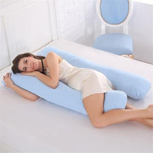 Load image into Gallery viewer, Comfortable Multicolour Full Body Maternity Pillow U-Shaped - smilybee
