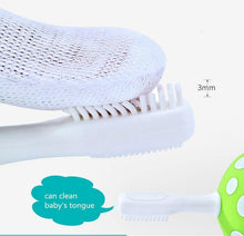 Load image into Gallery viewer, Baby Toothbrush Silicone BPA Free up to 24 months - smilybee
