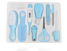 Load image into Gallery viewer, 8 Pcs Newborn Baby Care Cleaning Kit Accessories Set - smilybee
