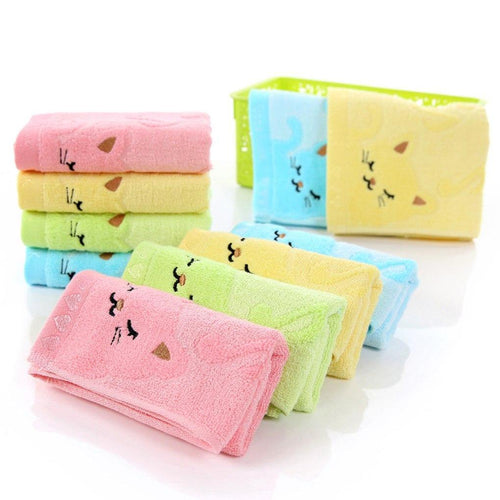 Baby Bath Towels 100% Cotton - smilybee