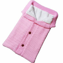 Load image into Gallery viewer, Baby Swaddle Knit Wool Sleeping Bag
