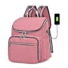 Load image into Gallery viewer, Stylish Fashion Waterproof Maternity Diaper Backpack - smilybee
