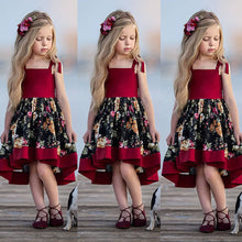 Load image into Gallery viewer, Toddler Baby Girls Sleeveless Dress Party Princess Floral Sundress Outfit
