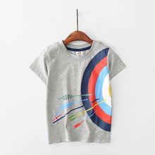 Load image into Gallery viewer, Baby Boys Summer Multicoloured T Shirt Cotton Short Sleeve 2-8 Years - smilybee
