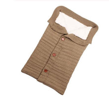 Load image into Gallery viewer, Baby Swaddle Knit Wool Sleeping Bag
