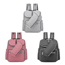 Load image into Gallery viewer, Stylish Fashion Waterproof Maternity Diaper Backpack - smilybee
