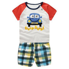 Load image into Gallery viewer, 2pcs Baby Boys Clothing Sets Summer Cotton - smilybee
