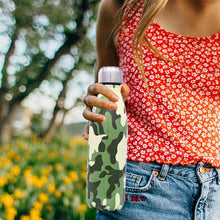 Load image into Gallery viewer, 500 ml Camouflage Type Stainless Steel Sports Water Bottle - smilybee
