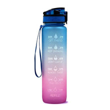 Load image into Gallery viewer, Sport Water Bottles Portable Gym Anti-fall Leak-proof Large Capacity Fitness Kettle Tritan Plastic Drink Bottle BPA Free - smilybee

