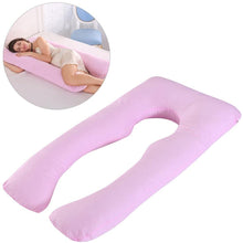 Load image into Gallery viewer, Comfortable Multicolour Full Body Maternity Pillow U-Shaped - smilybee
