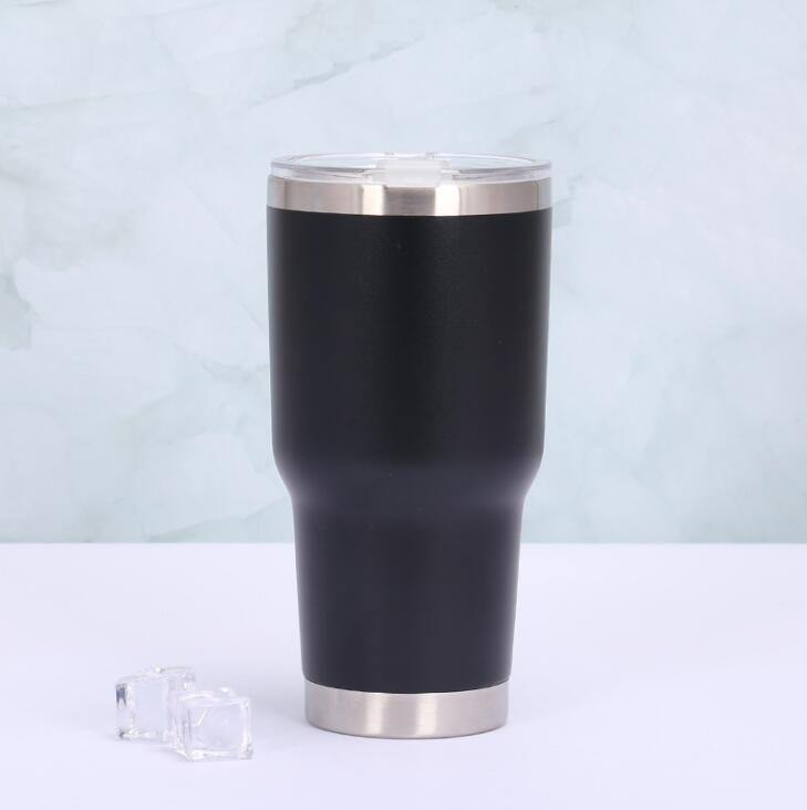 30 Oz  Tumbler Vacuum Double Wall Insulation Travel Mug - smilybee