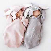 Load image into Gallery viewer, Rabbit Ear design Baby Blankets Envelope - smilybee
