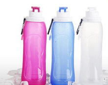 Load image into Gallery viewer, 500ML Foldable Silicone Water Bottles BPA Free - smilybee
